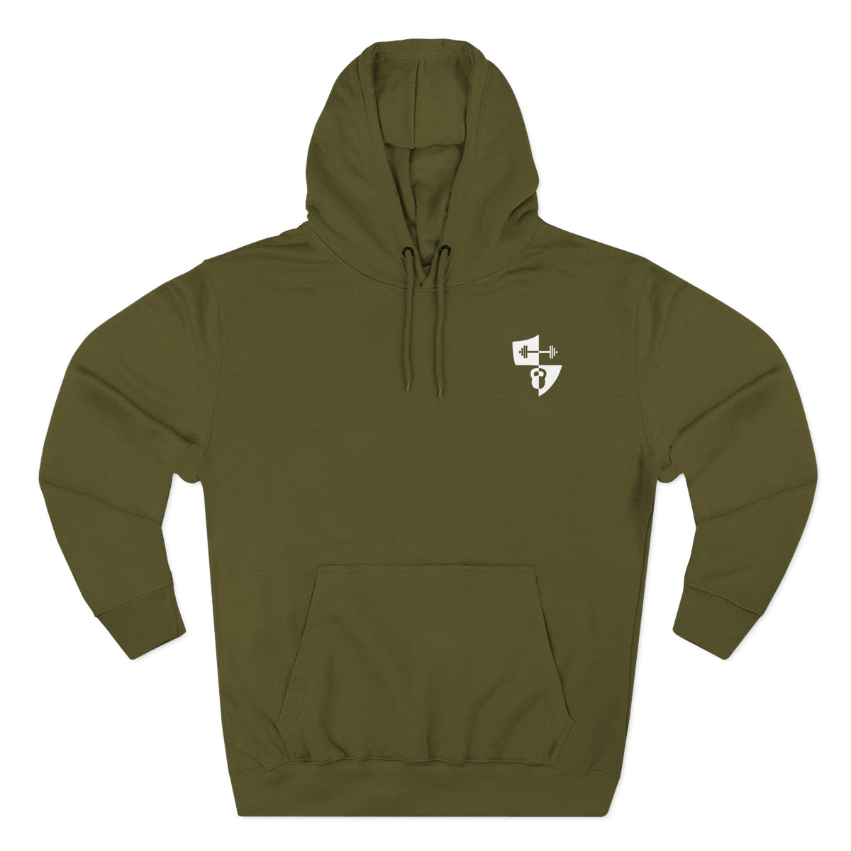 Anniversary Hoodie — Small Chest Logo Fleece Pullover