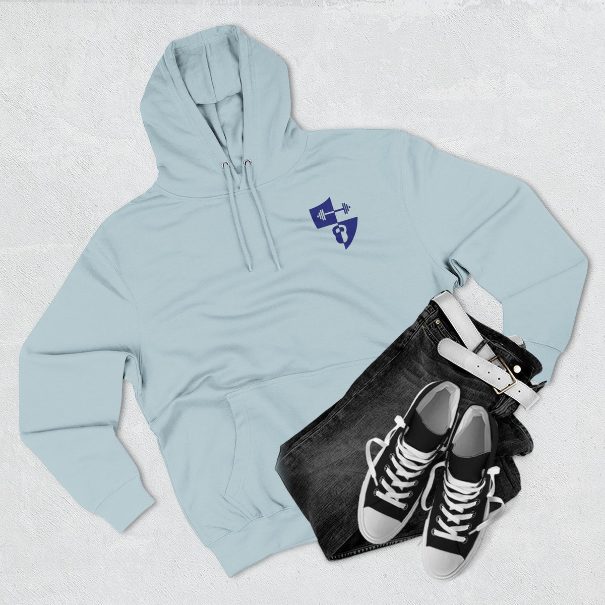 Fitness 10-Year Anniversary Hoodie — “Official Fitness X Years” Logo Pullover