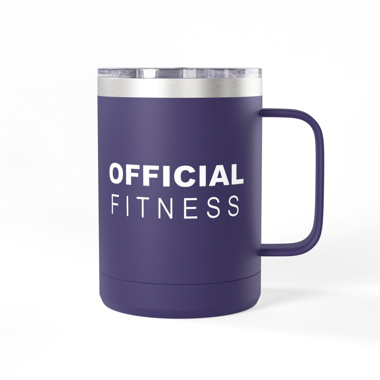 Official Fitness 15oz Insulated Mug Tumbler