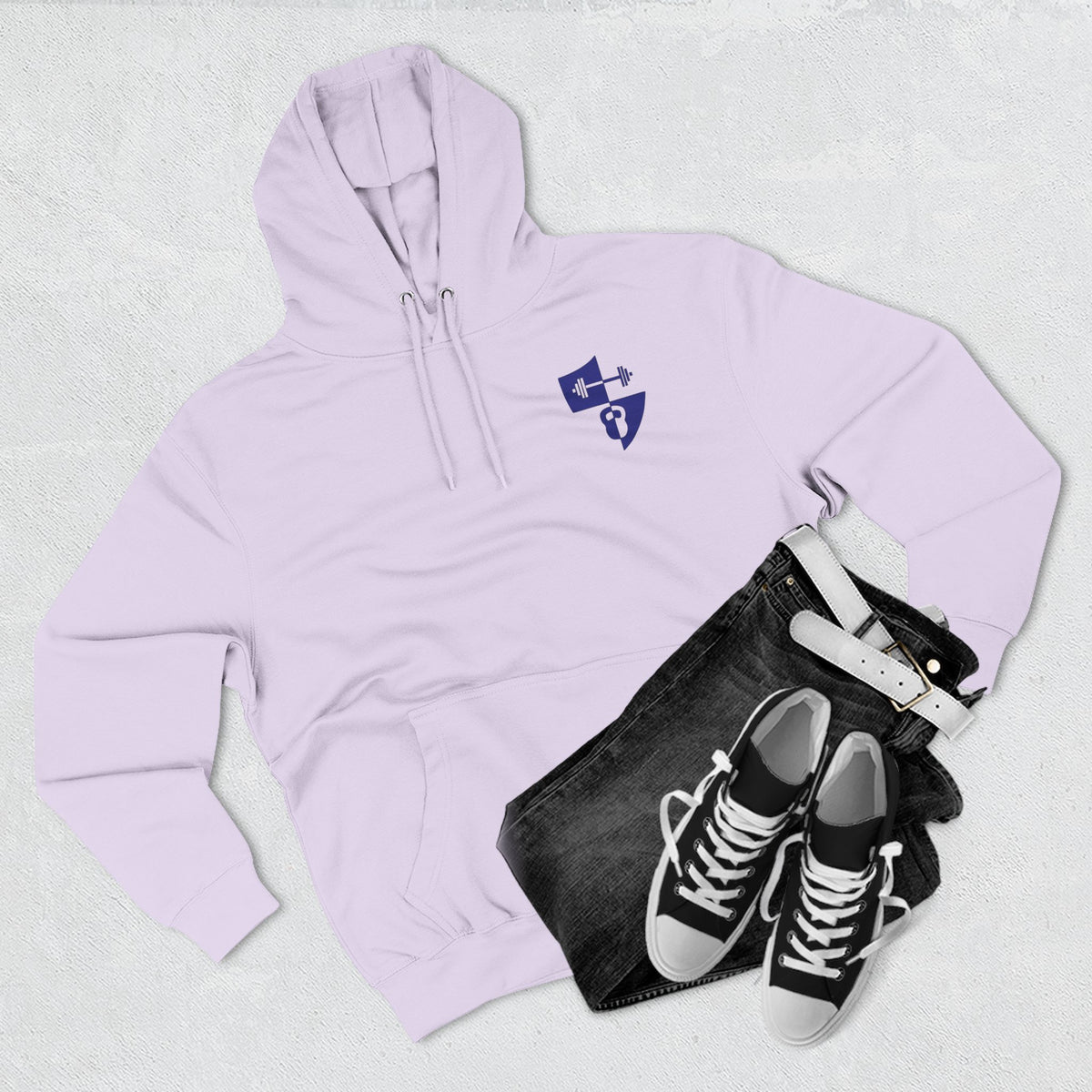 Fitness 10-Year Anniversary Hoodie — “Official Fitness X Years” Logo Pullover