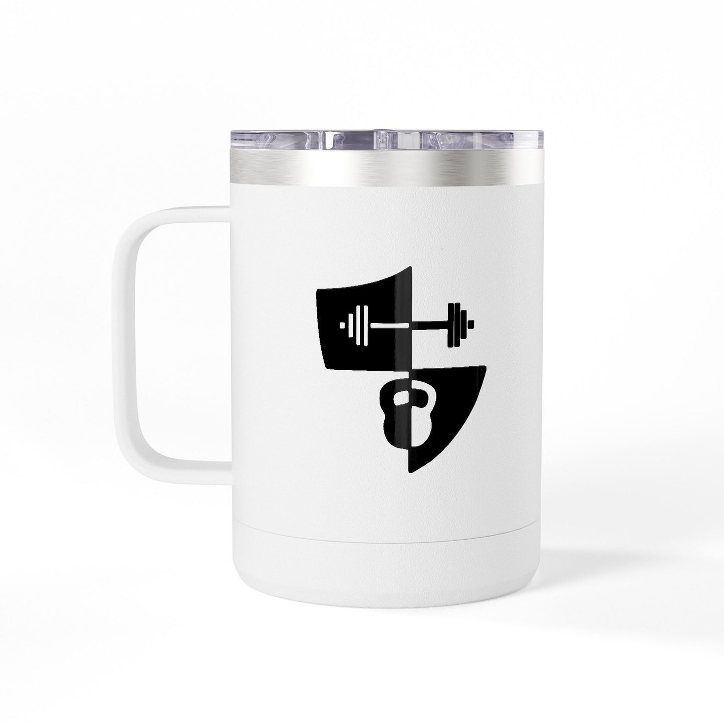 Official Fitness 15oz Insulated Coffee Tumbler Mug