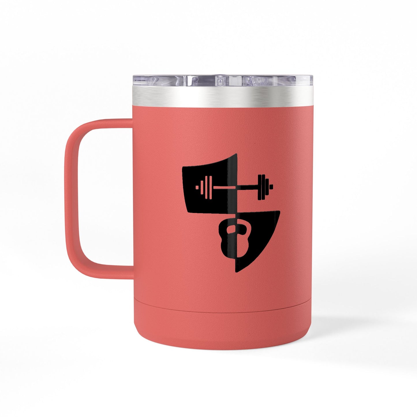 Official Fitness 15oz Insulated Coffee Tumbler Mug