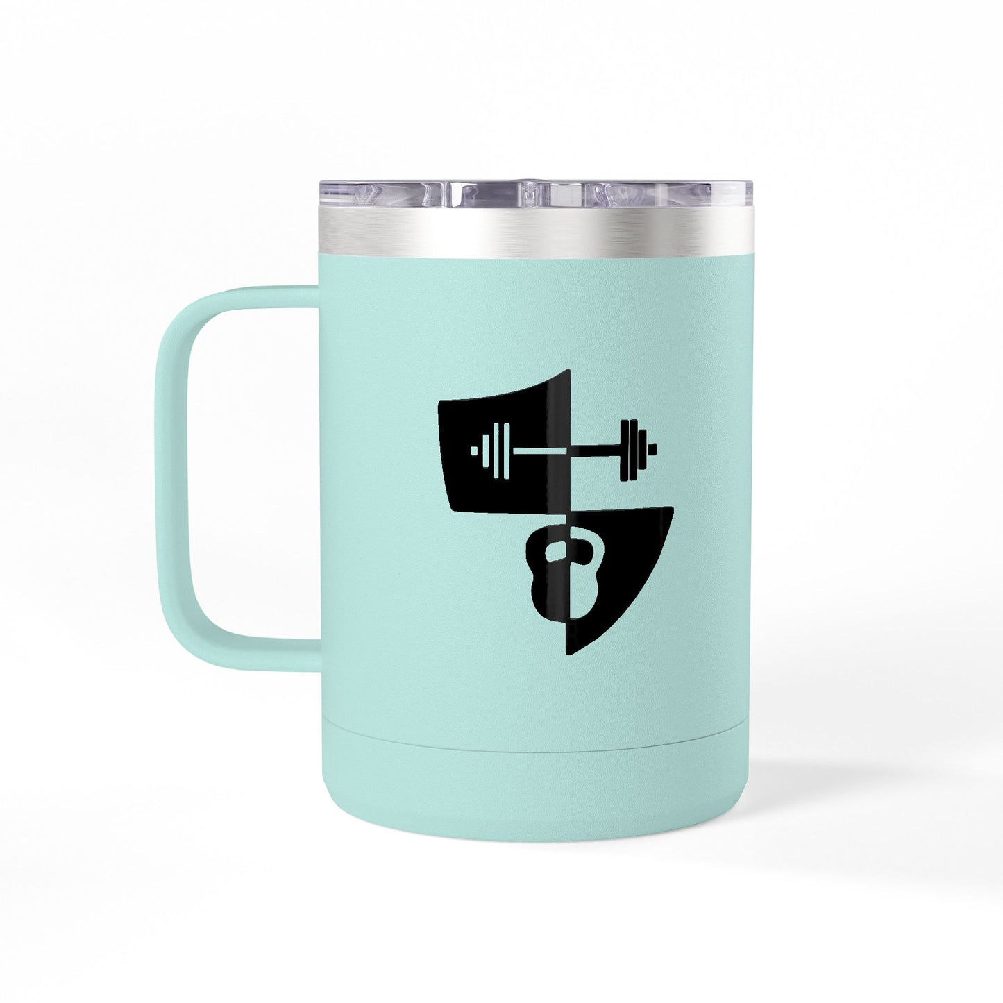Official Fitness 15oz Insulated Coffee Tumbler Mug
