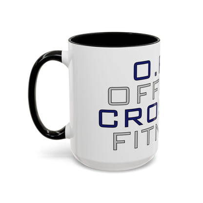 CrossFit Official Fitness Accent Coffee Mug – D.F.W. Gym Motivational Coffee Cup (11/15oz)