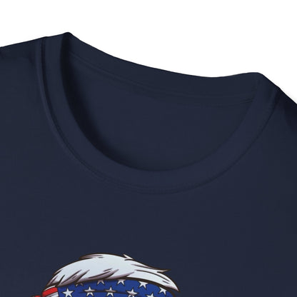 1776 OFW Patriotic Eagle T-Shirt — American Flag Bald Eagle Tee