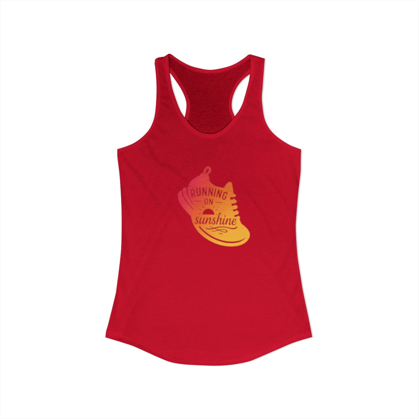 Running on Summer - Women's Ideal Racerback Tank