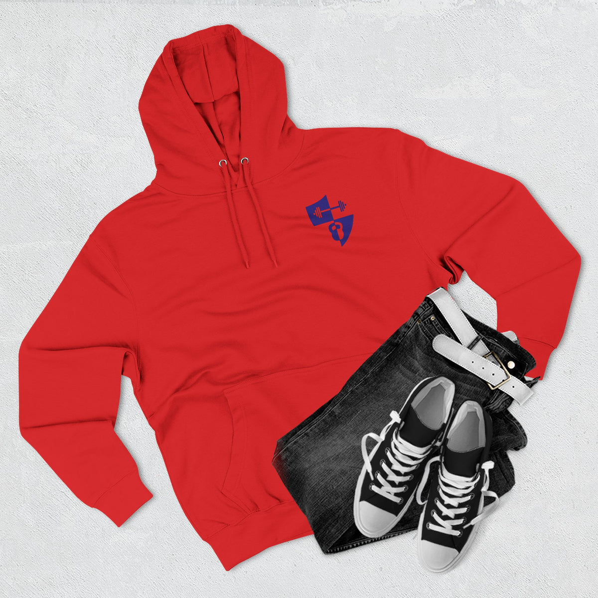 Fitness 10-Year Anniversary Hoodie — “Official Fitness X Years” Logo Pullover
