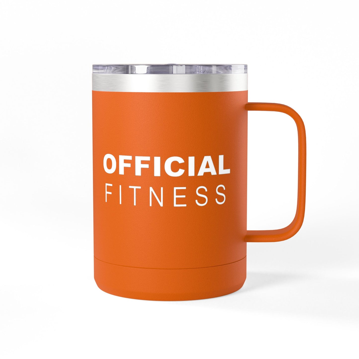 Official Fitness 15oz Insulated Mug Tumbler