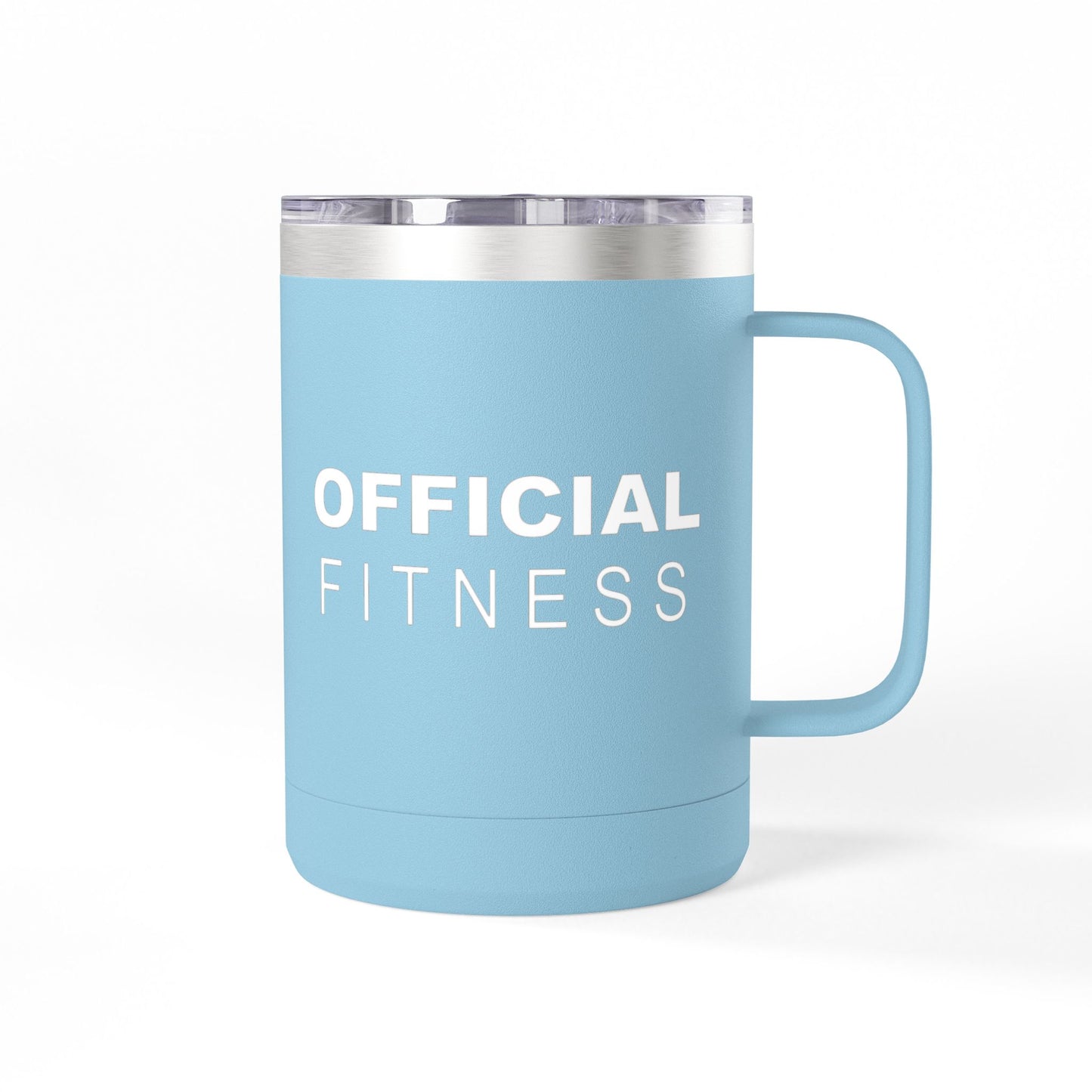 Official Fitness 15oz Insulated Mug Tumbler