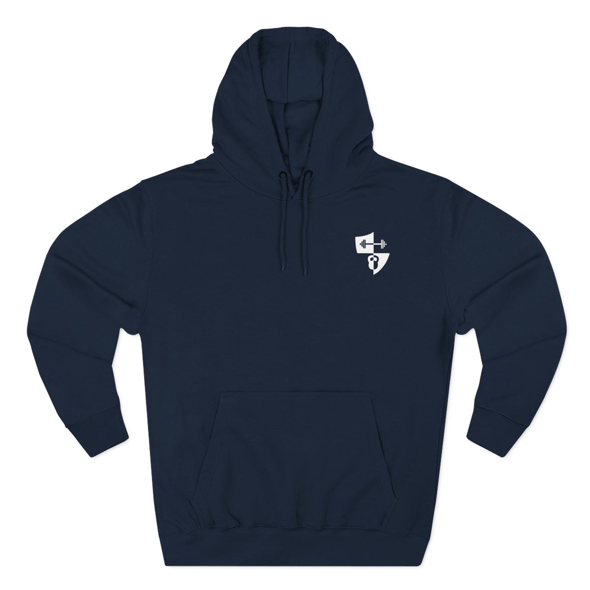 Anniversary Hoodie — Small Chest Logo Fleece Pullover