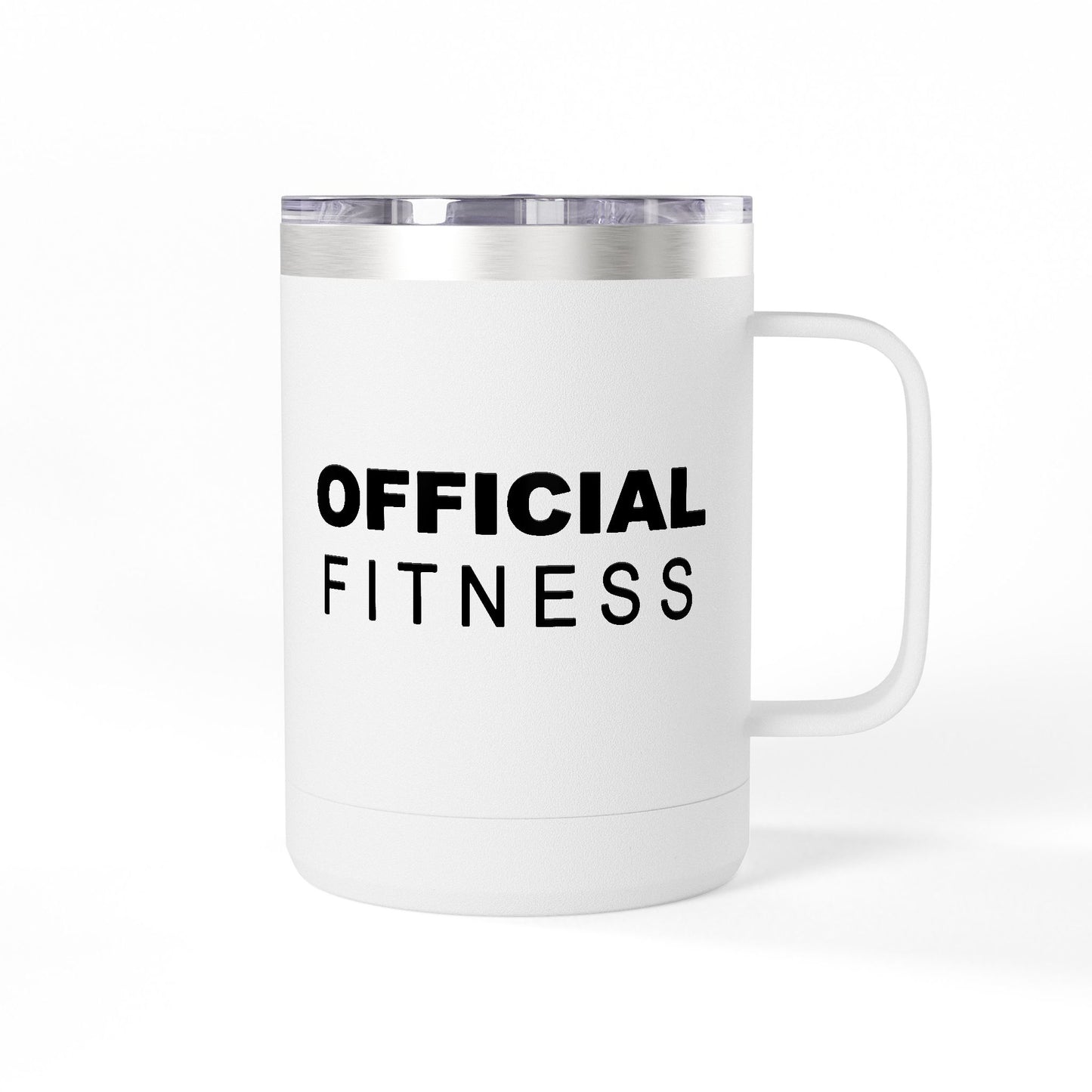 Official Fitness 15oz Insulated Coffee Tumbler Mug