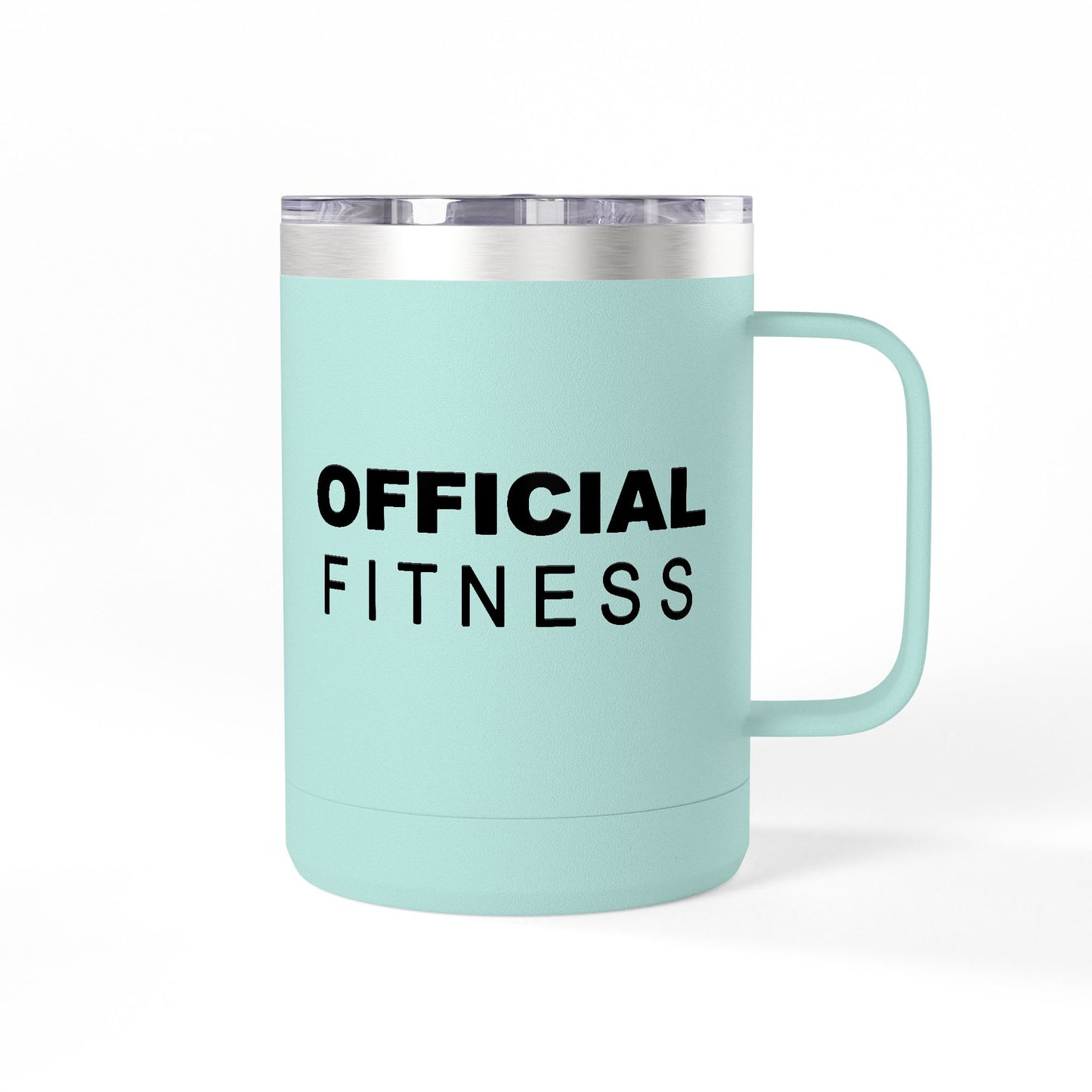 Official Fitness 15oz Insulated Coffee Tumbler Mug