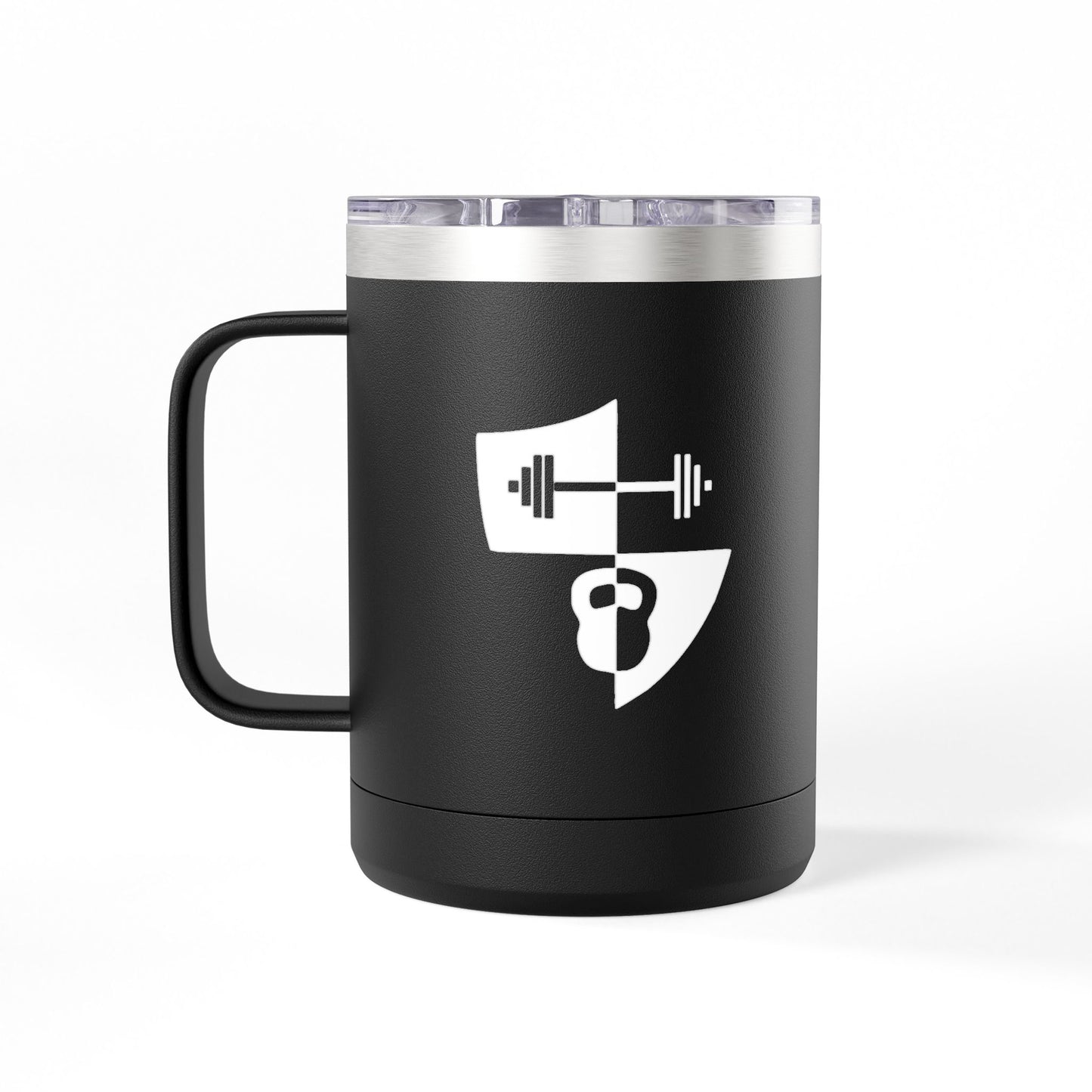 Official Fitness 15oz Insulated Mug Tumbler