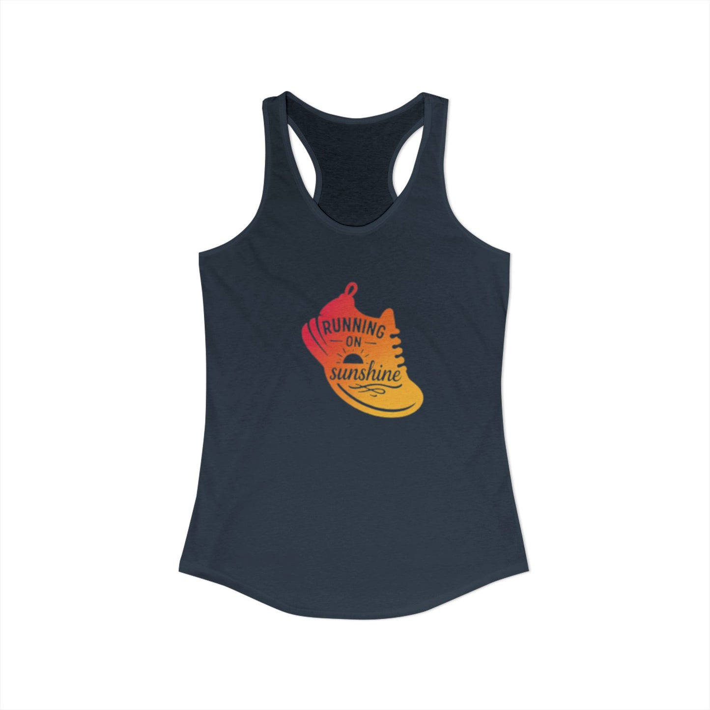 Running on Summer - Women's Ideal Racerback Tank