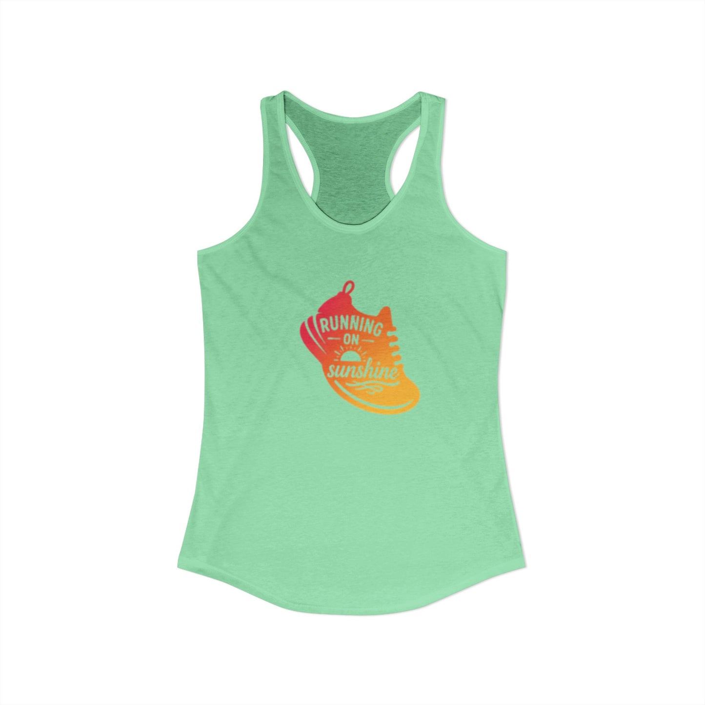 Running on Summer - Women's Ideal Racerback Tank