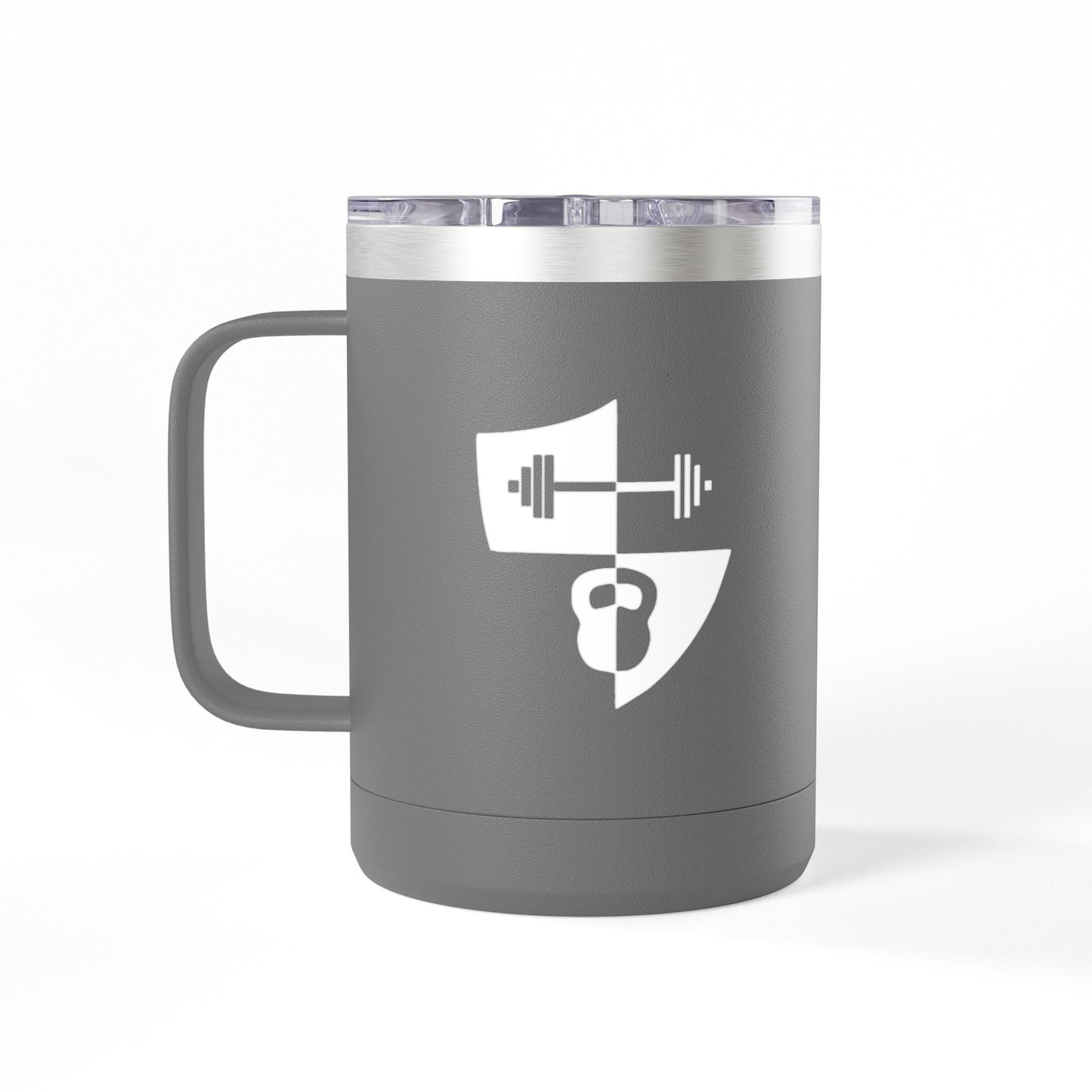 Official Fitness 15oz Insulated Mug Tumbler