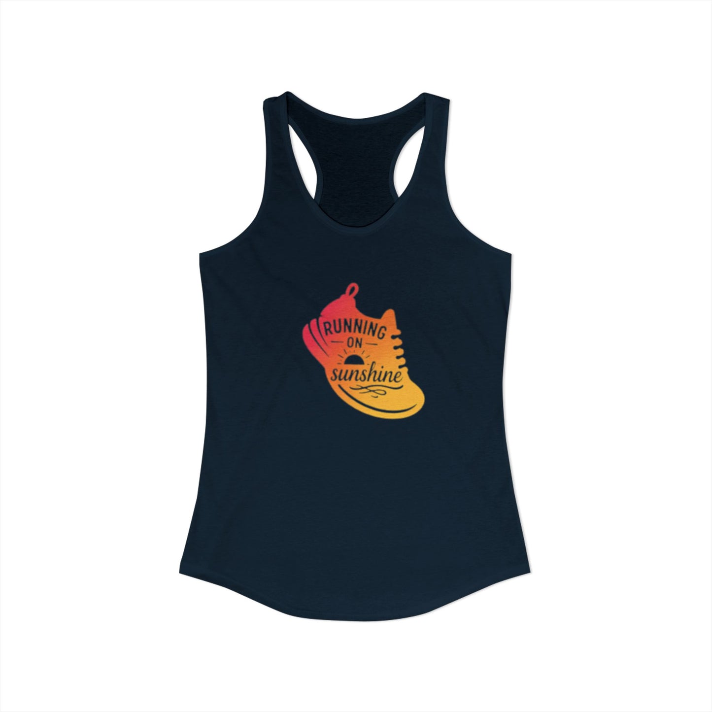 Running on Summer - Women's Ideal Racerback Tank