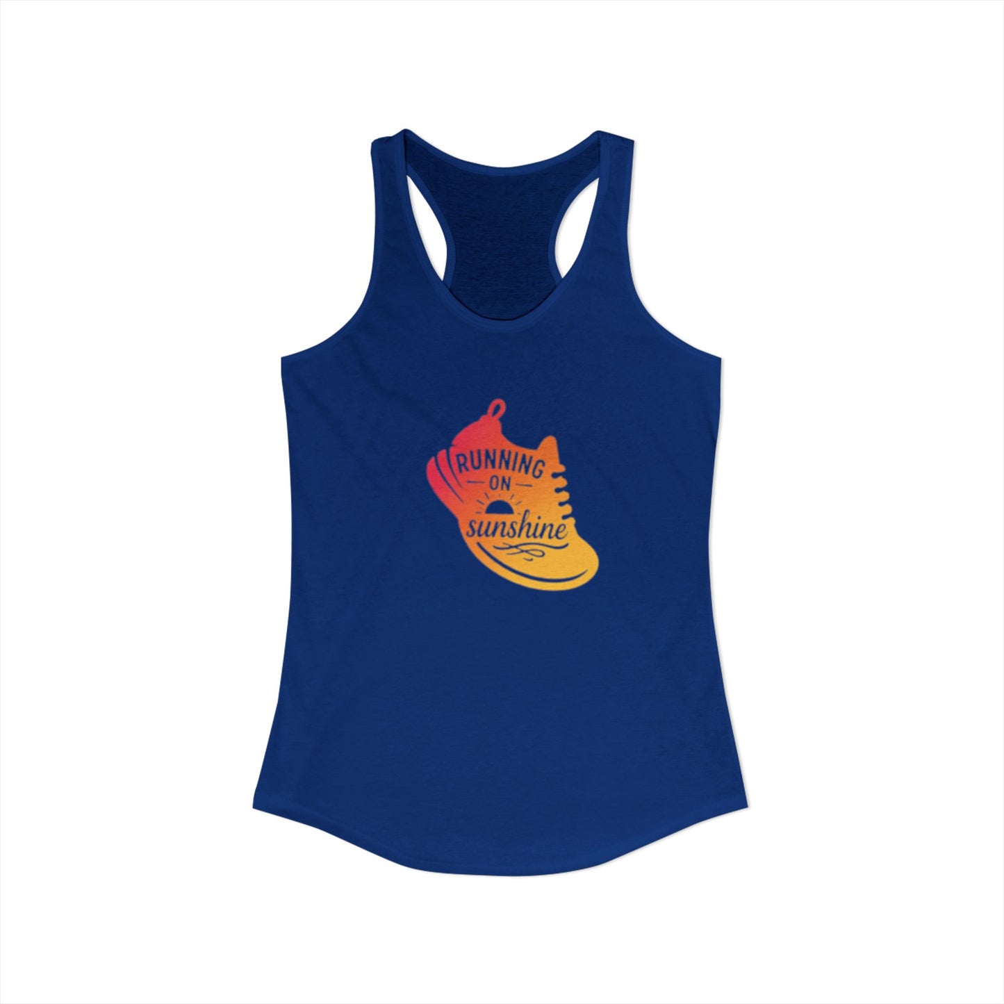 Running on Summer - Women's Ideal Racerback Tank