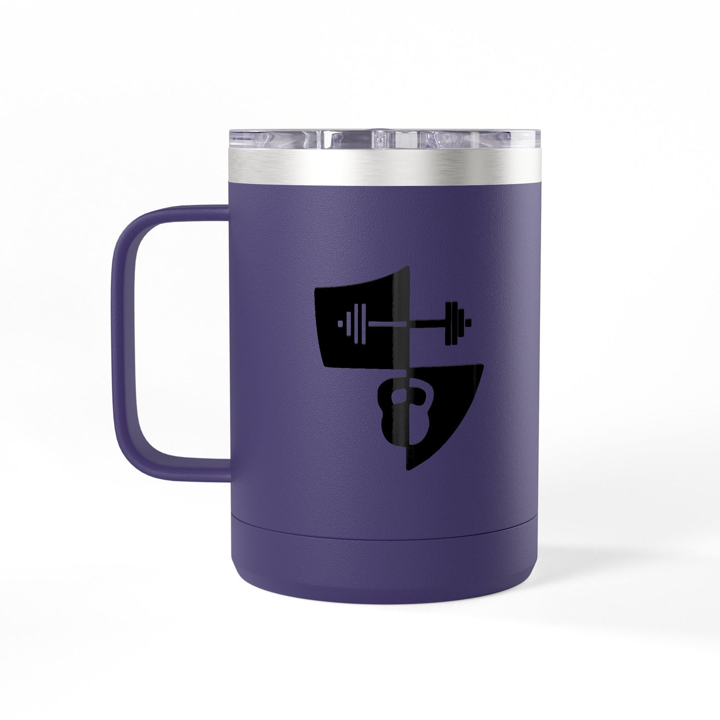 Official Fitness 15oz Insulated Coffee Tumbler Mug