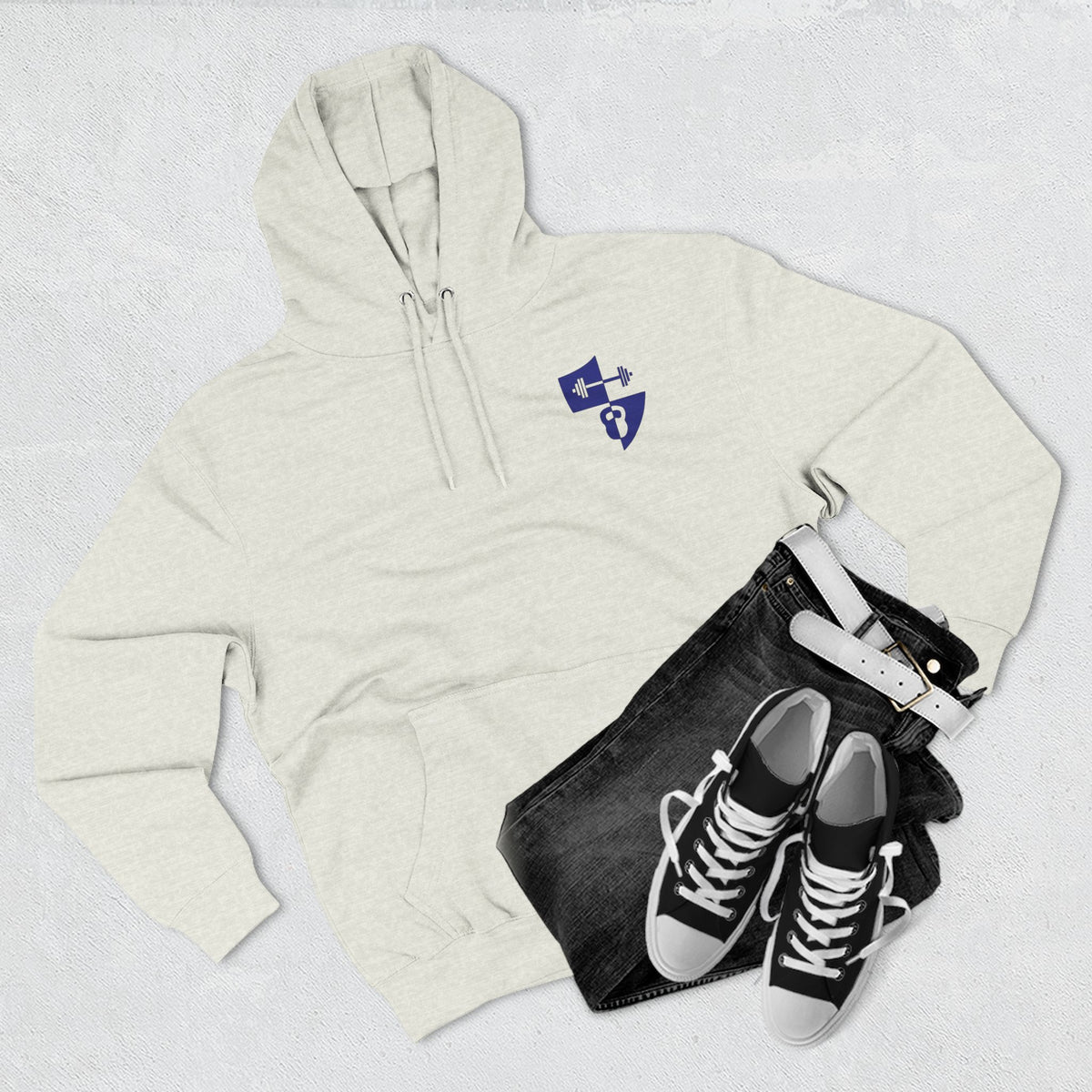 Fitness 10-Year Anniversary Hoodie — “Official Fitness X Years” Logo Pullover