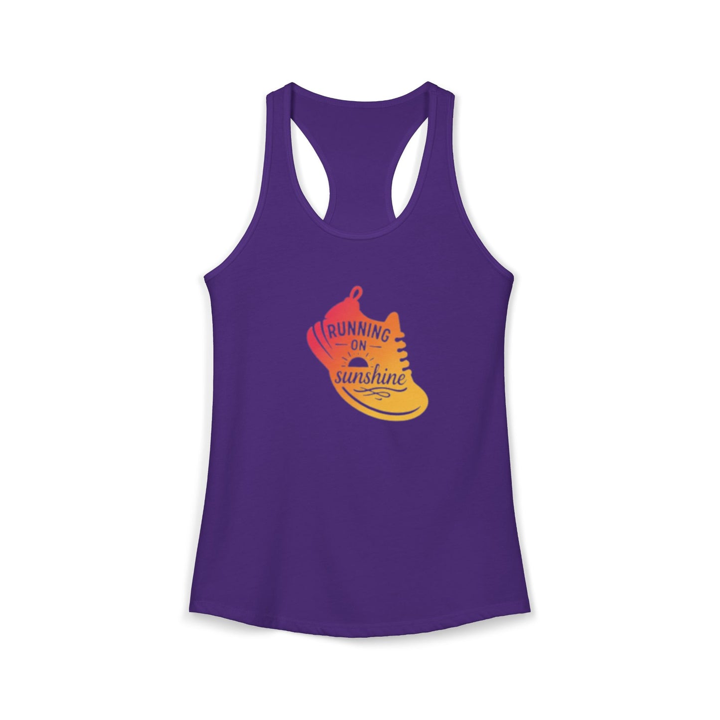 Running on Summer - Women's Ideal Racerback Tank