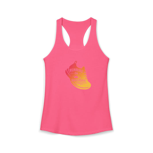 Running on Summer - Women's Ideal Racerback Tank