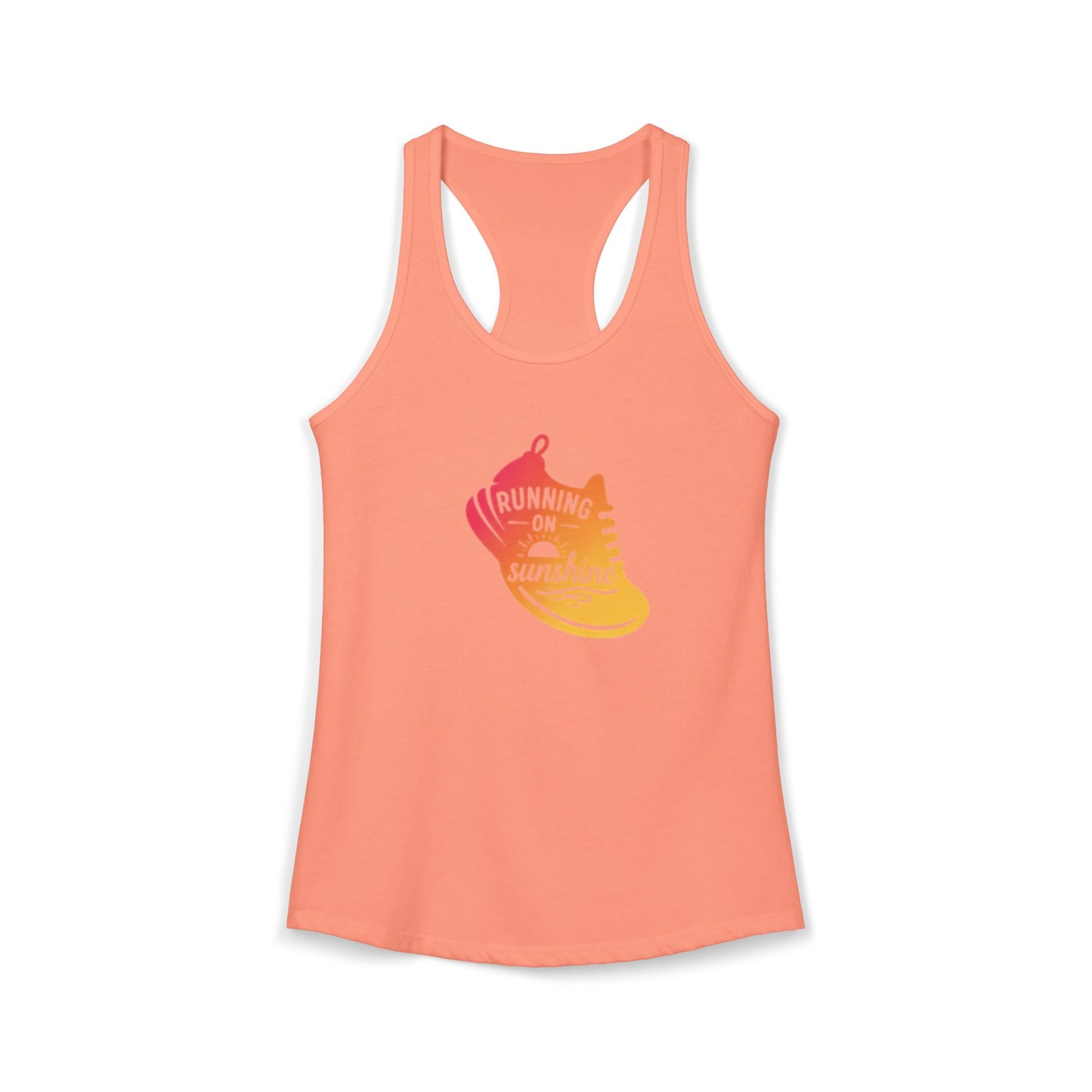 Running on Summer - Women's Ideal Racerback Tank