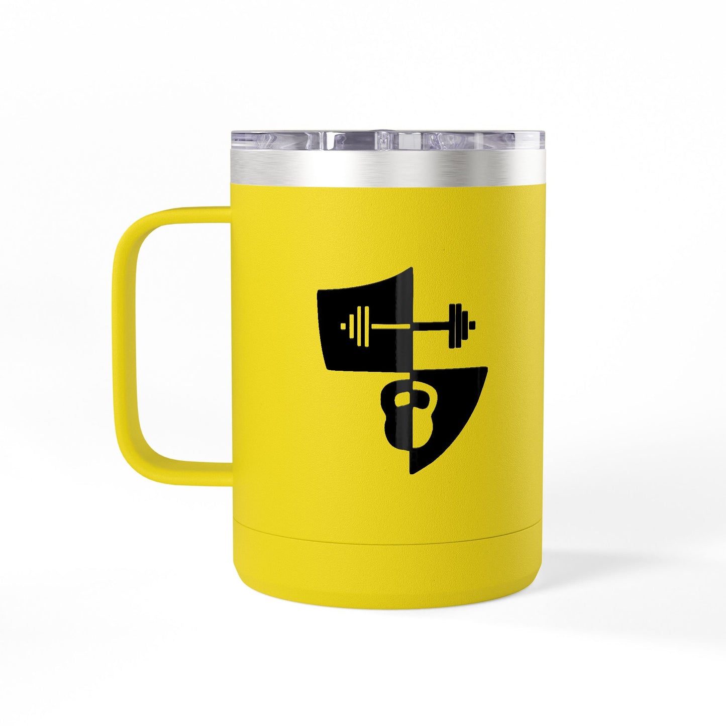 Official Fitness 15oz Insulated Coffee Tumbler Mug