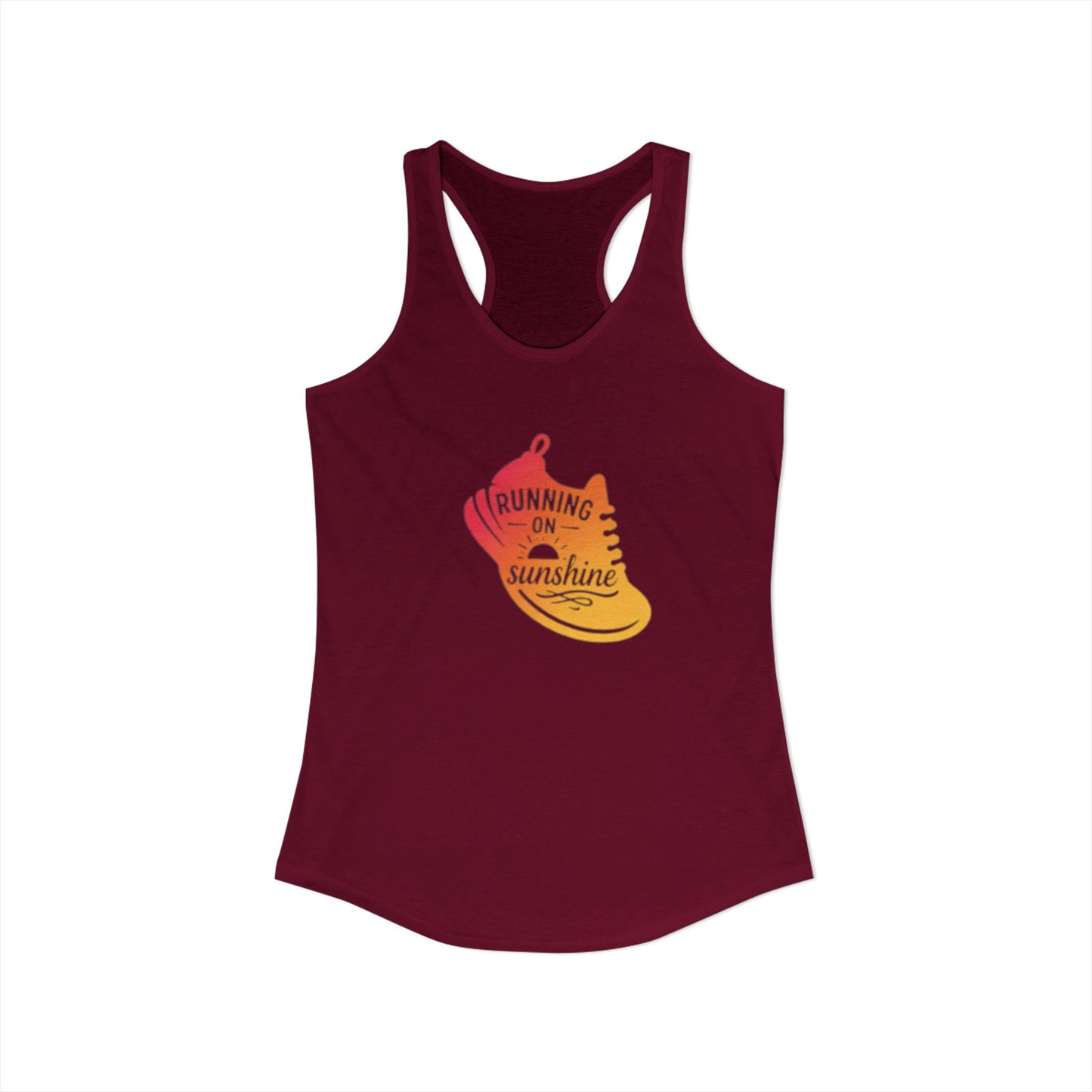 Running on Summer - Women's Ideal Racerback Tank