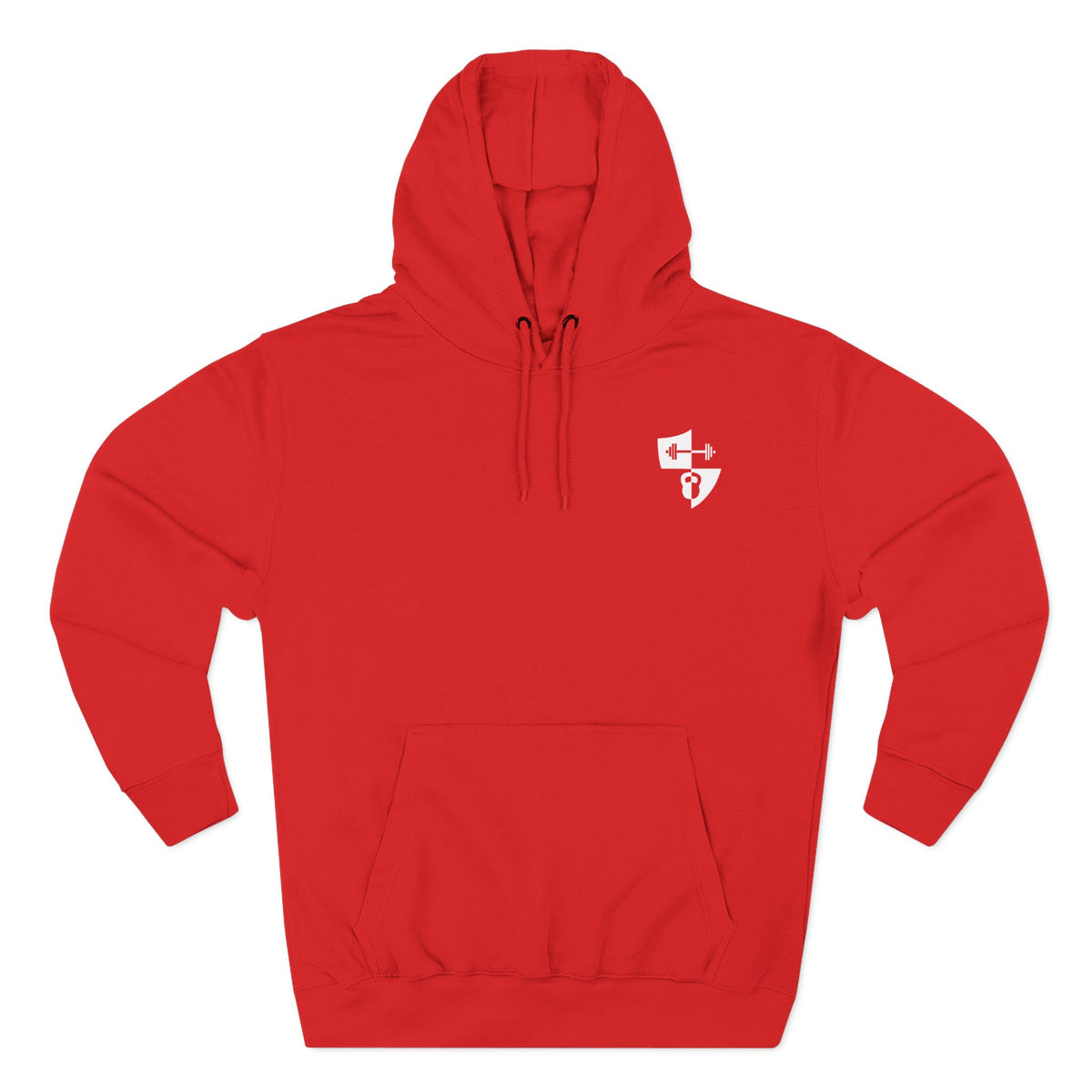 Anniversary Hoodie — Small Chest Logo Fleece Pullover