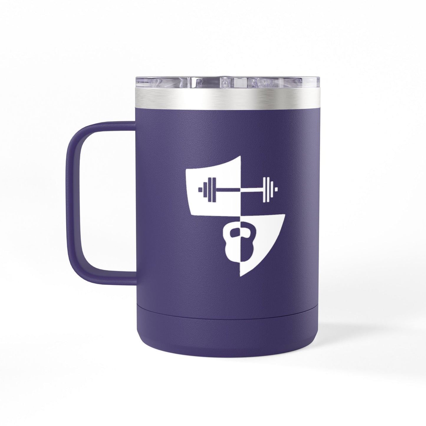 Official Fitness 15oz Insulated Mug Tumbler