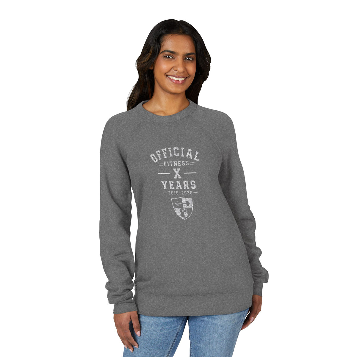 Official Fitness X Years Sweatshirt – Anniversary Gym Crewneck