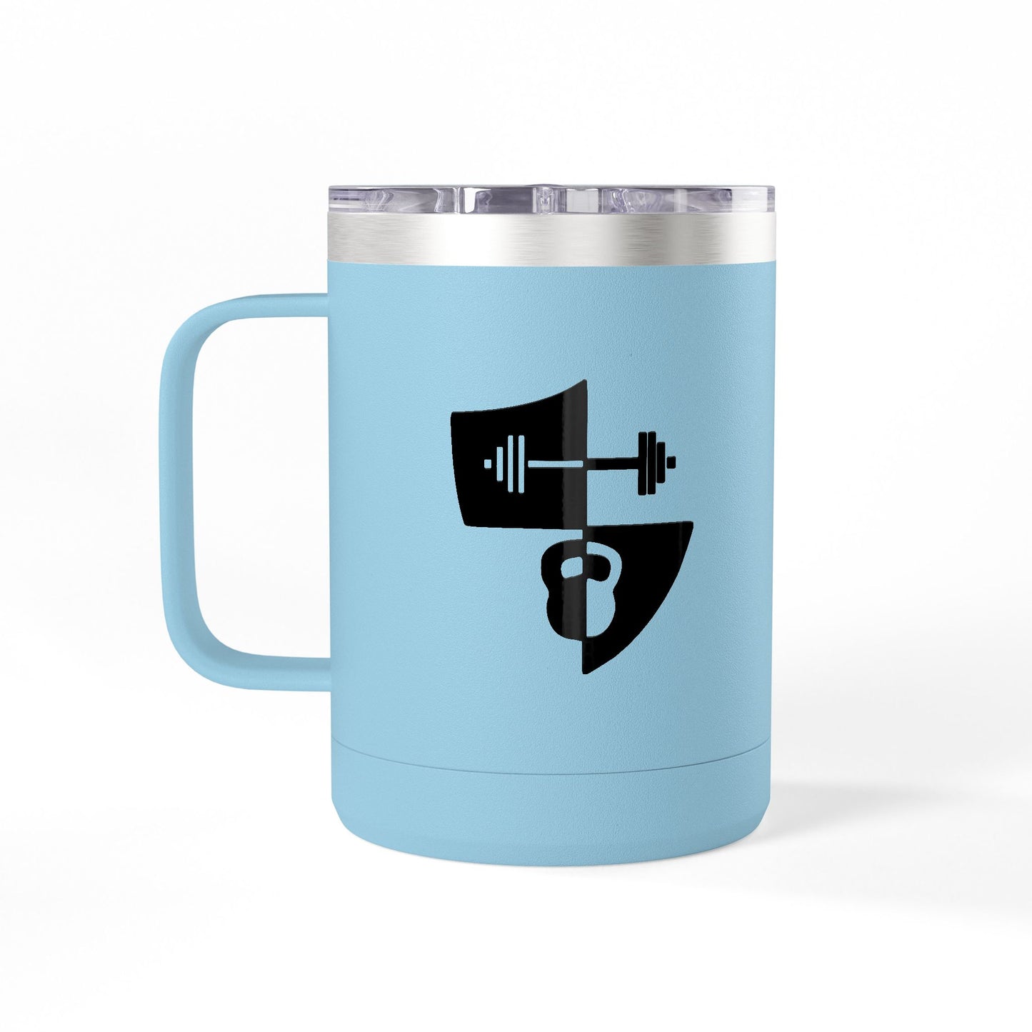Official Fitness 15oz Insulated Coffee Tumbler Mug