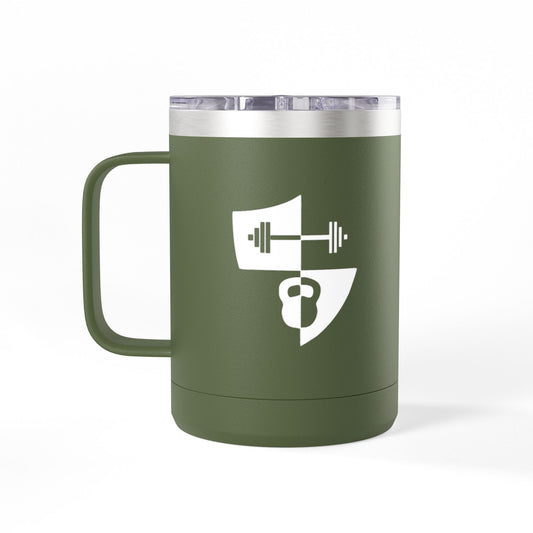 Official Fitness 15oz Insulated Mug Tumbler