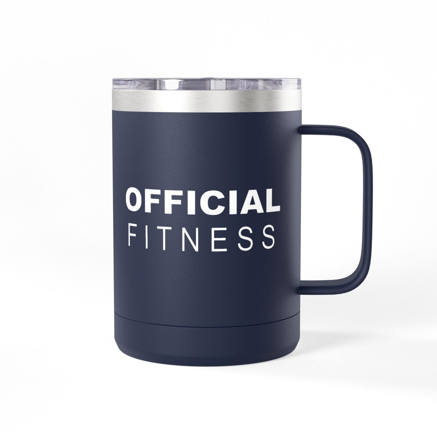 Official Fitness 15oz Insulated Mug Tumbler