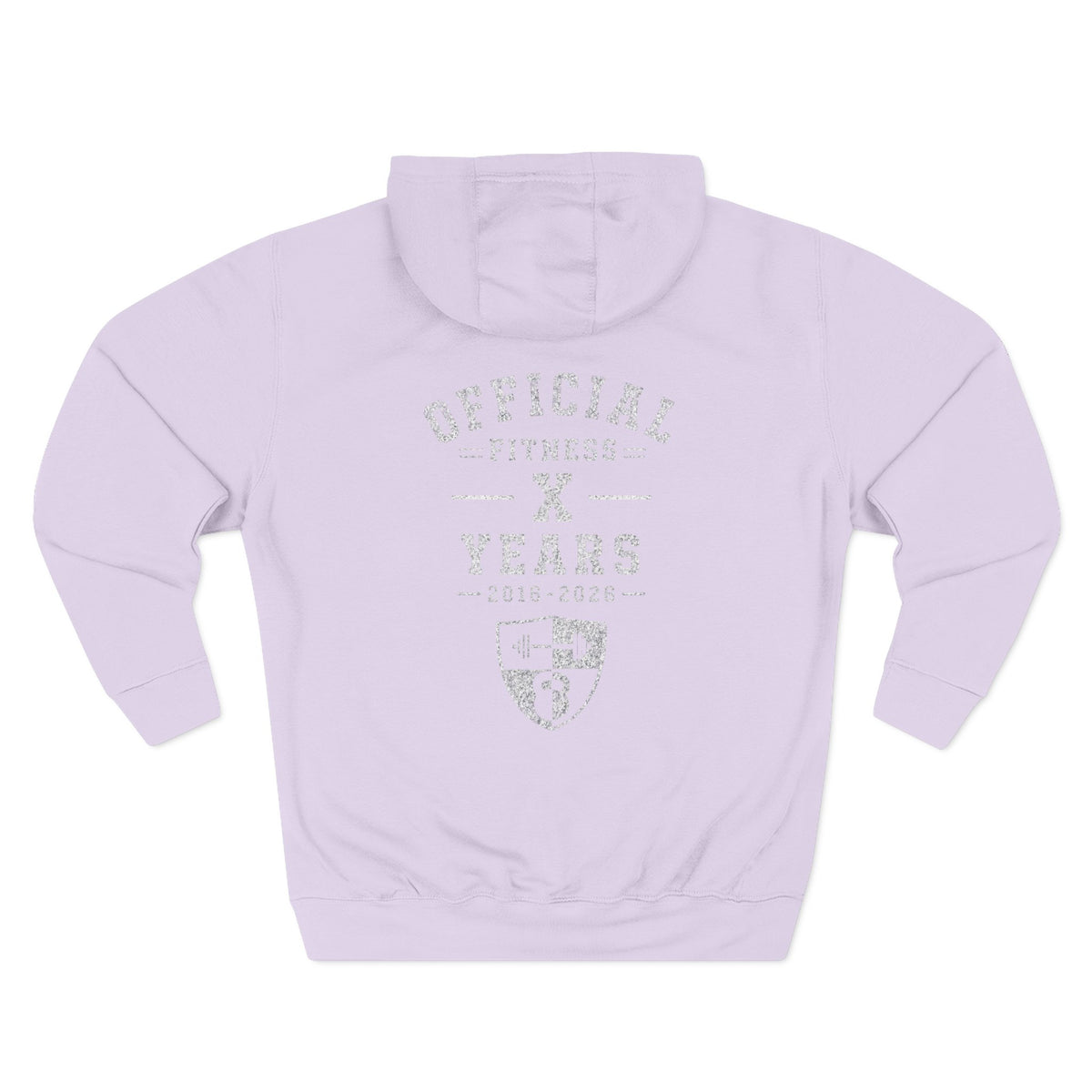 Anniversary Hoodie — Small Chest Logo Fleece Pullover