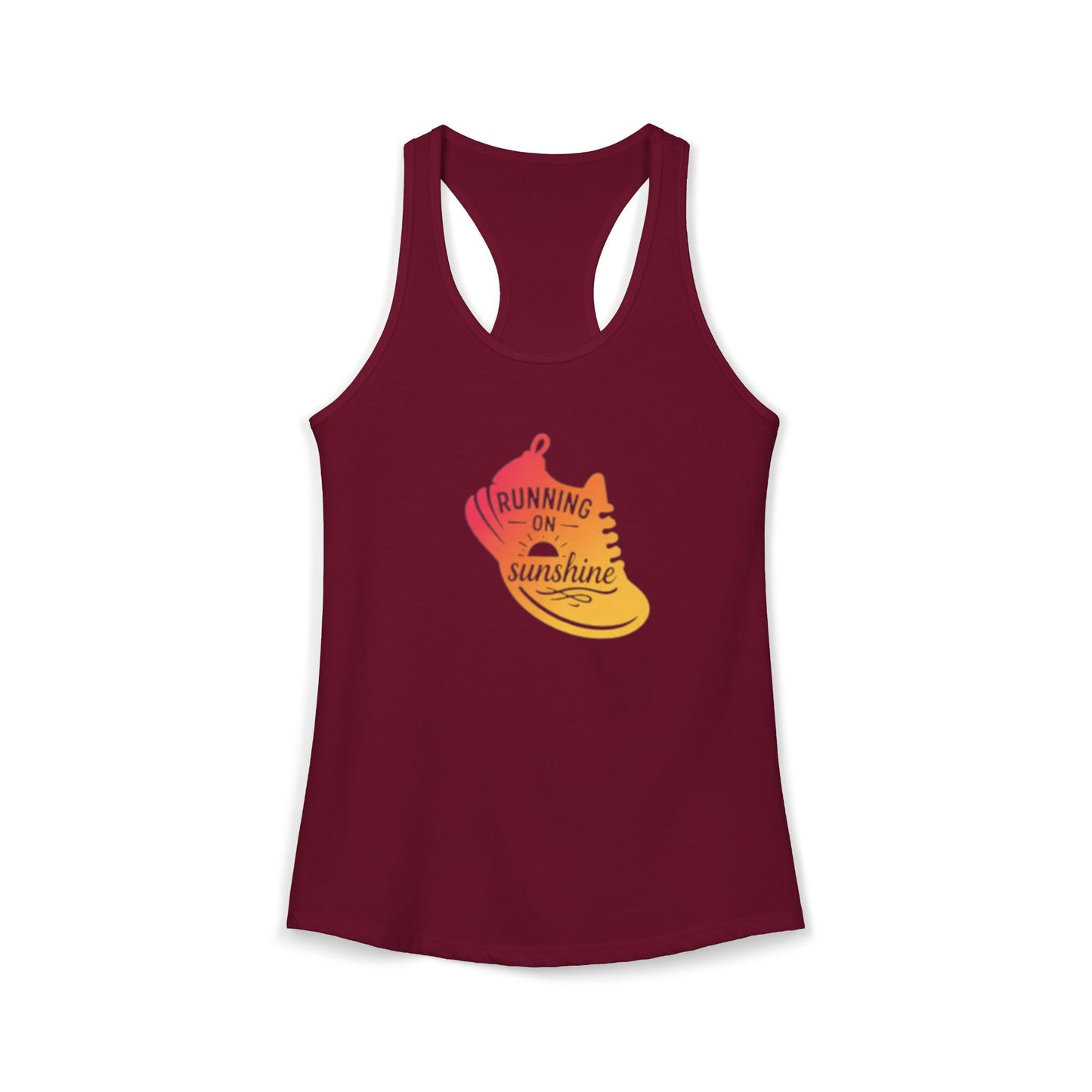 Running on Summer - Women's Ideal Racerback Tank