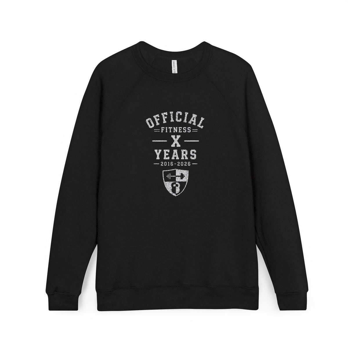 Official Fitness X Years Sweatshirt – Anniversary Gym Crewneck