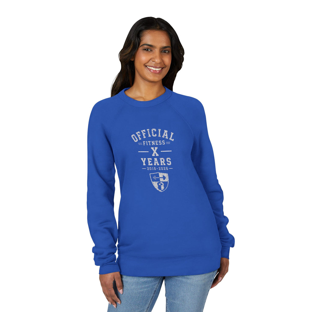 Official Fitness X Years Sweatshirt – Anniversary Gym Crewneck