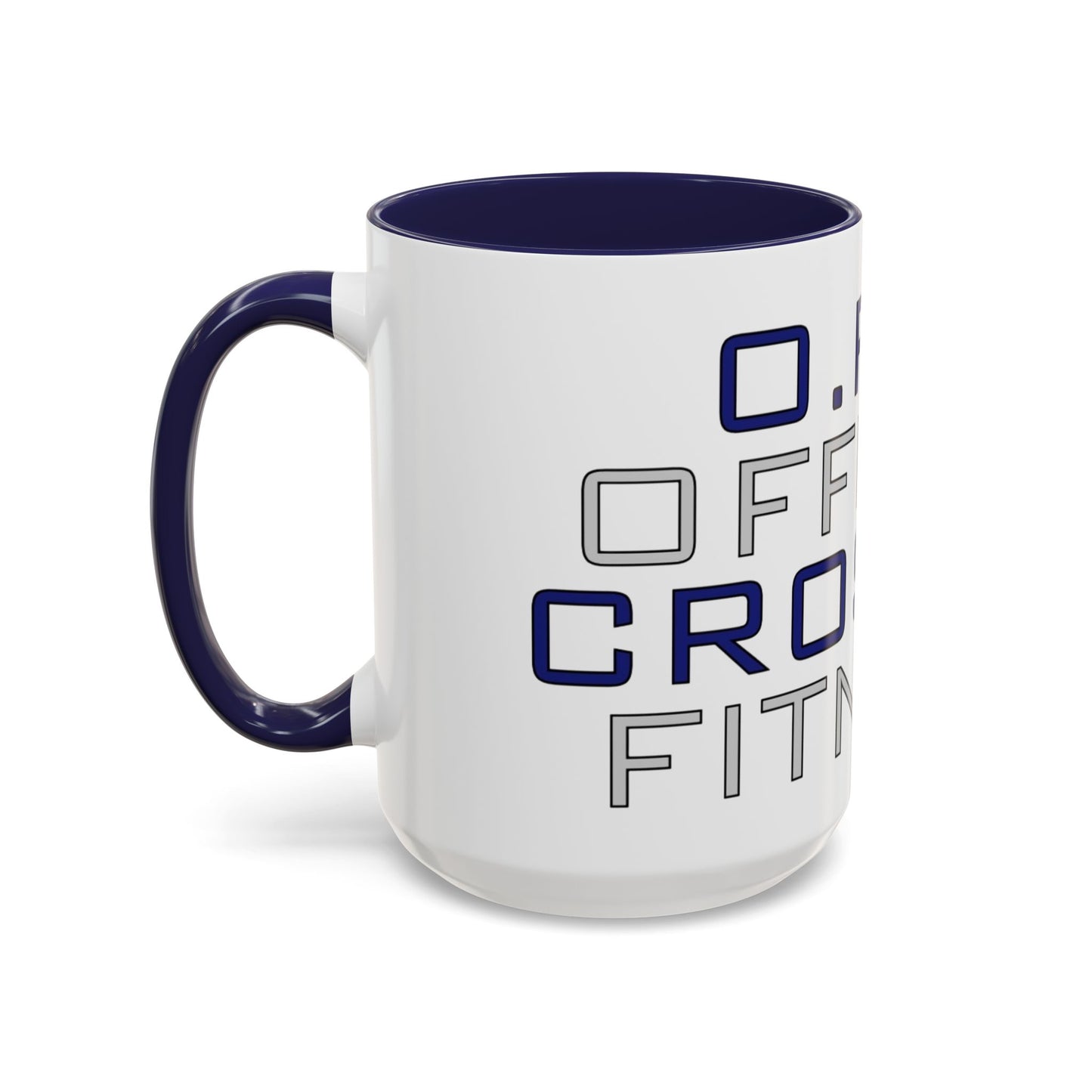 CrossFit Official Fitness Accent Coffee Mug – D.F.W. Gym Motivational Coffee Cup (11/15oz)
