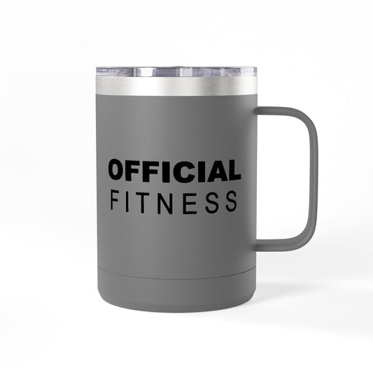 Official Fitness 15oz Insulated Coffee Tumbler Mug