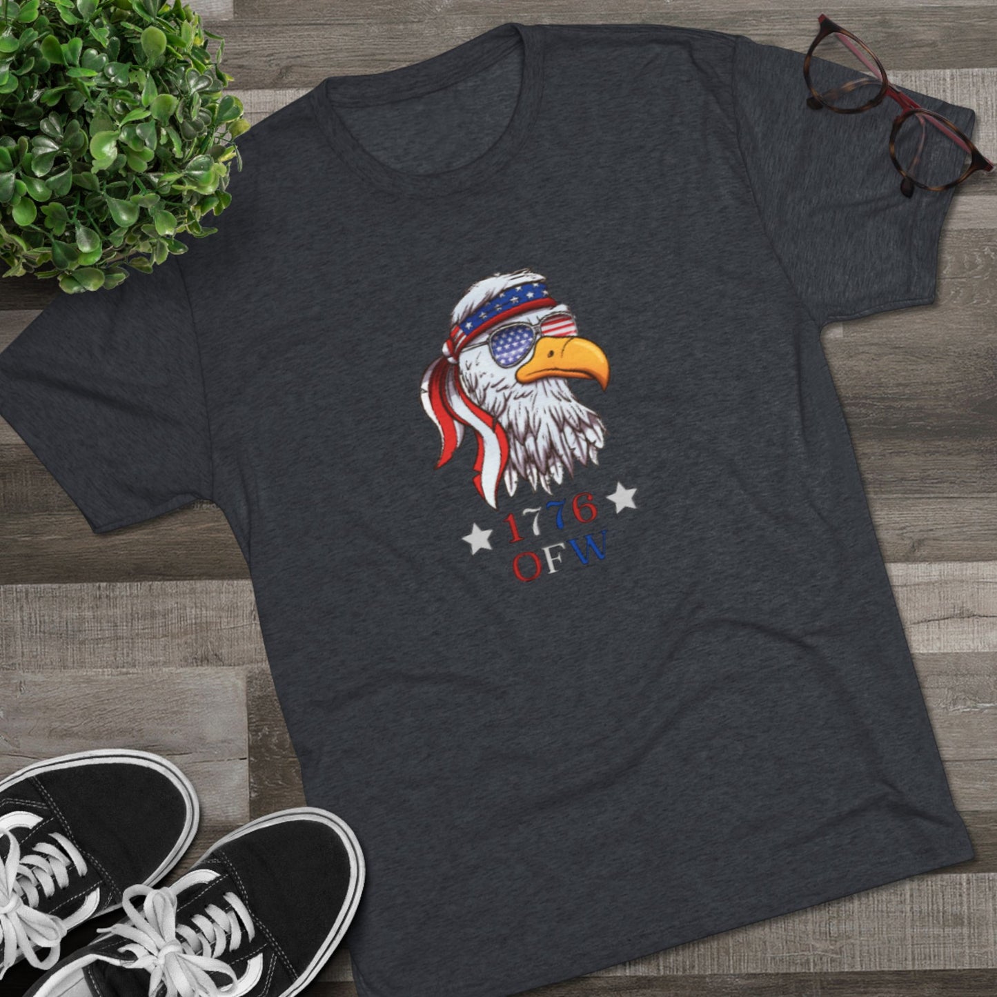 Patriotic Eagle '1776 OFW' Tee