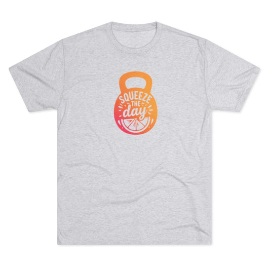 Squeeze the Day Tee — Retro Gradient Graphic
