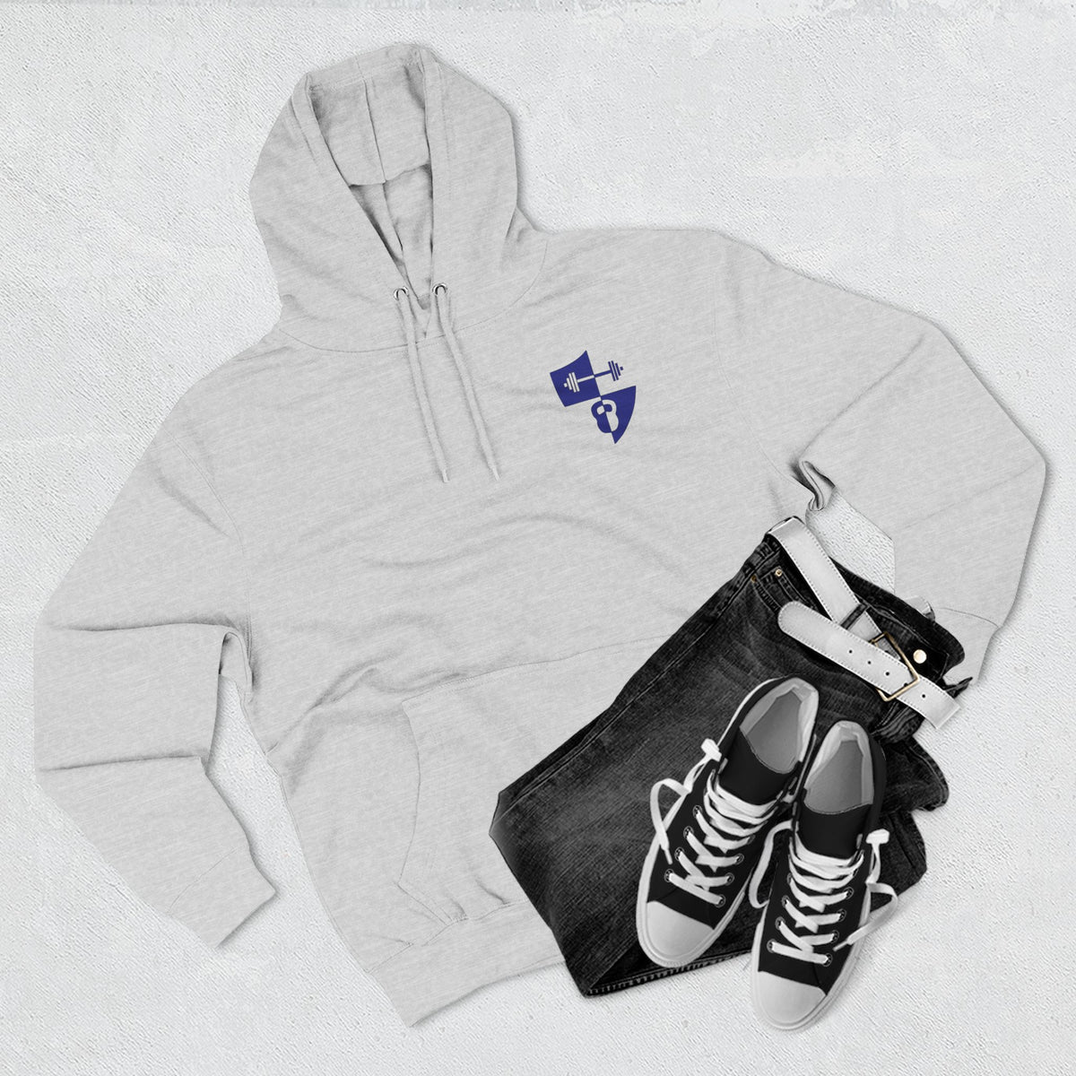 Fitness 10-Year Anniversary Hoodie — “Official Fitness X Years” Logo Pullover