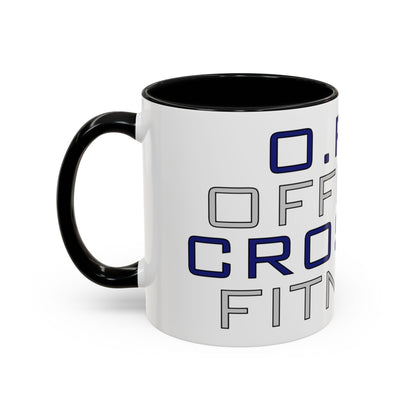CrossFit Official Fitness Accent Coffee Mug – D.F.W. Gym Motivational Coffee Cup (11/15oz)