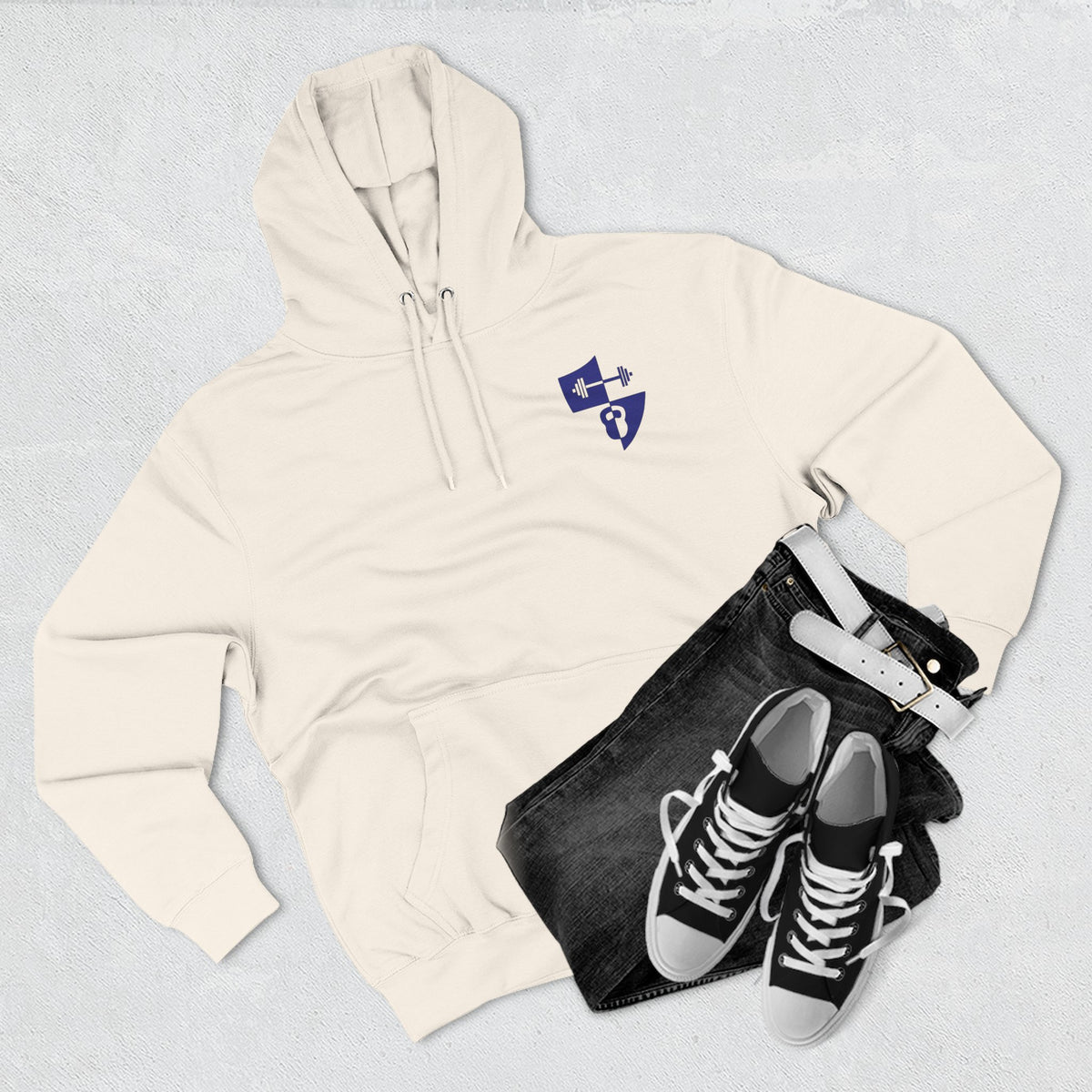 Fitness 10-Year Anniversary Hoodie — “Official Fitness X Years” Logo Pullover