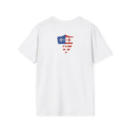 1776 OFW Patriotic Eagle T-Shirt — American Flag Bald Eagle Tee