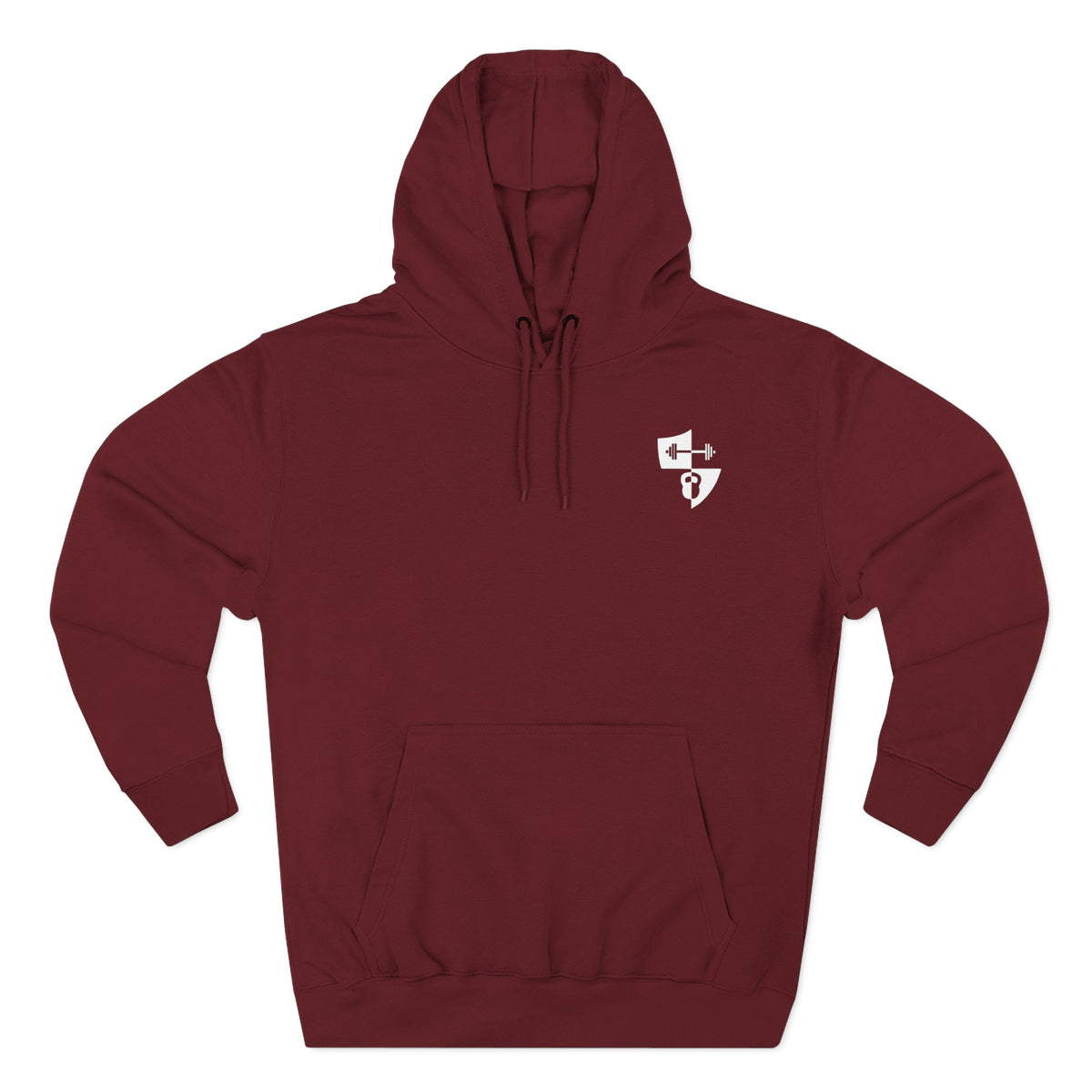 Anniversary Hoodie — Small Chest Logo Fleece Pullover