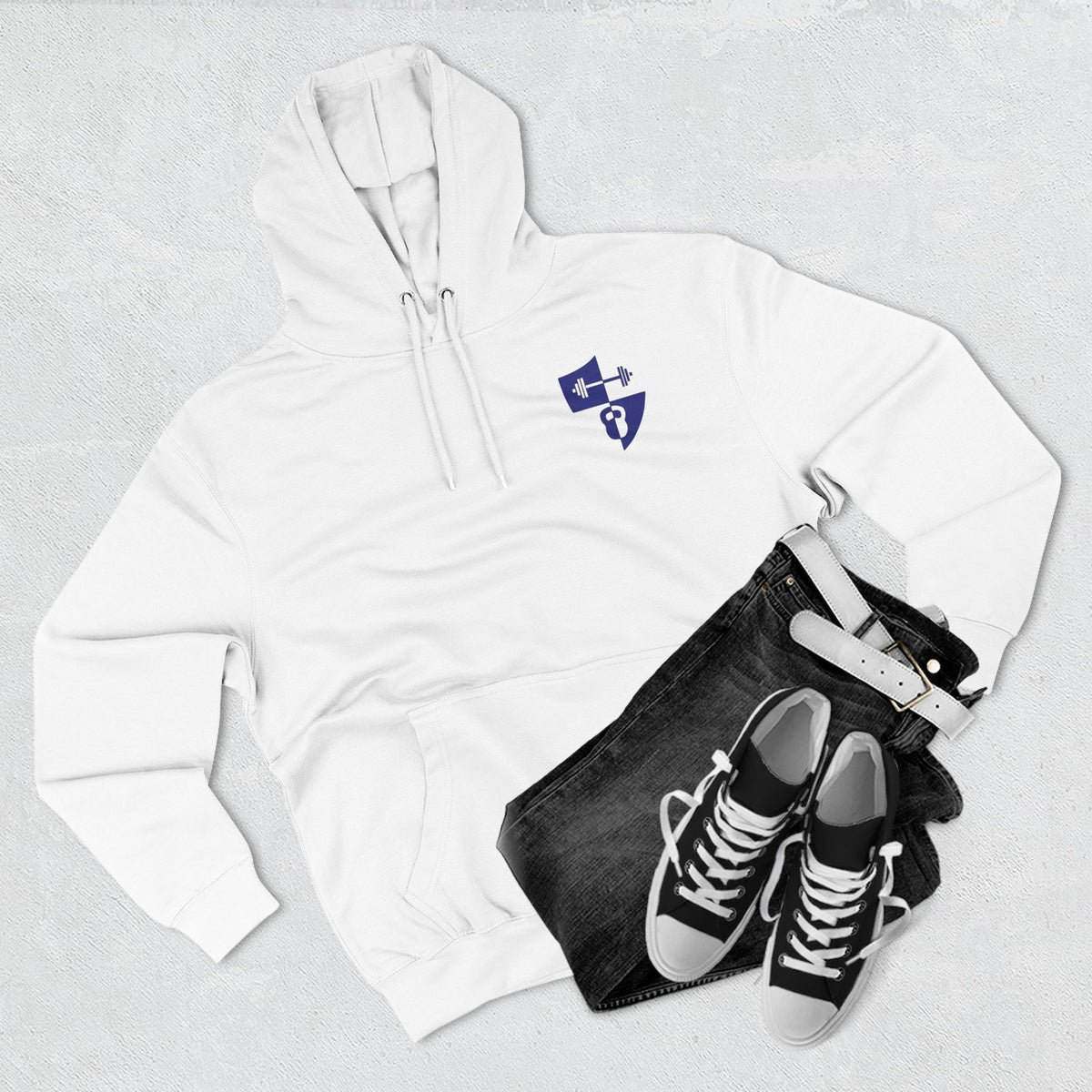 Fitness 10-Year Anniversary Hoodie — “Official Fitness X Years” Logo Pullover