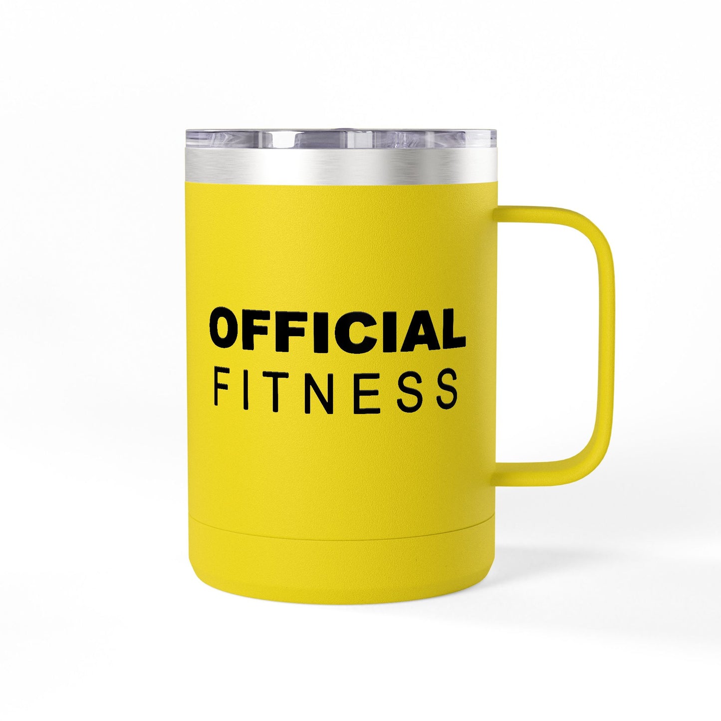 Official Fitness 15oz Insulated Coffee Tumbler Mug